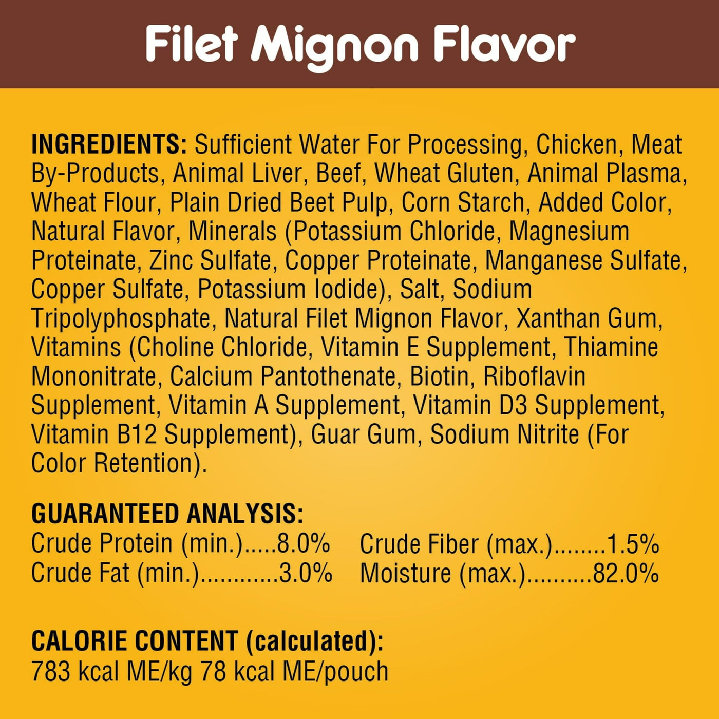 Choice CUTS in Gravy Adult Soft Wet Dog Food - 48 Pouch Variety Pack - Made with Real Chicken or Beef - Complete Nutrition for Adult Dogs of All Breeds - 3.5 oz Pouches