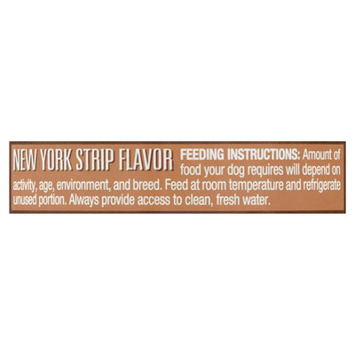 (4 Pack) New York Strip Flavor Cuts in Gravy Wet Dog Food - 13.2 Oz Can - 100% Complete and Balanced Nutrition for Adult Dogs