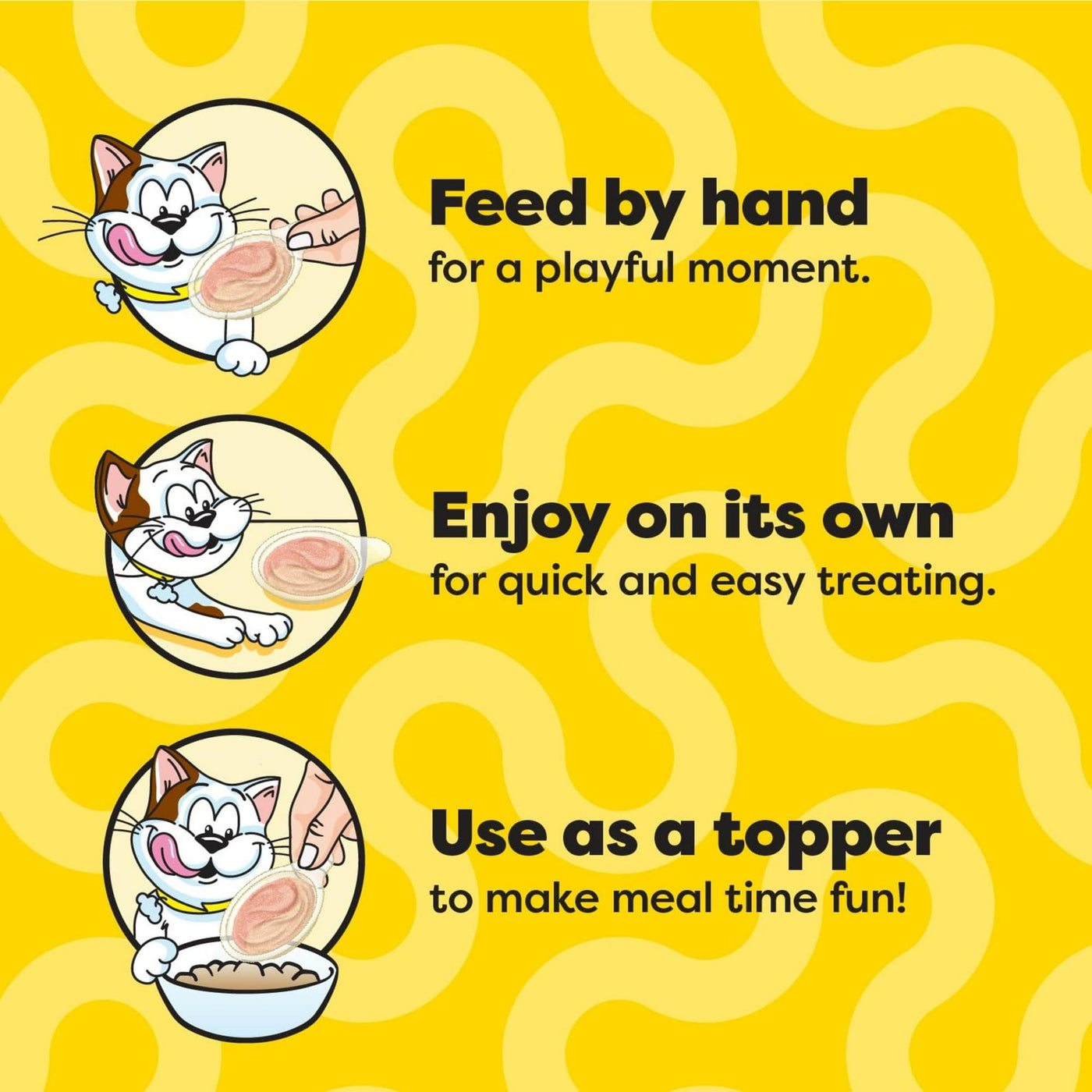 (2 Pack) Lickable Spoons Wet Cat Treat - Chicken and Savory Salmon - Creamy Texture with Added Vitamins and Minerals - No Fillers or Artificial Flavors - 10 G, 8 Ct x Pack of 2