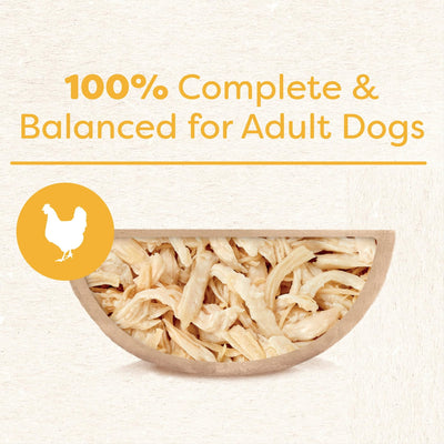 (2 Pack) Wholesome Bowls Chicken Recipe Broth Wet Dog Food - 3 Oz Bowl - Complete and Balanced Nutrition Served As A Meal Or A Special Treat