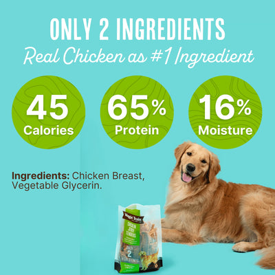 Chicken Jerky Tenders Dog Treat - Made for Adult Dogs - High in Protein - Grain Free and Corn Free - 11oz