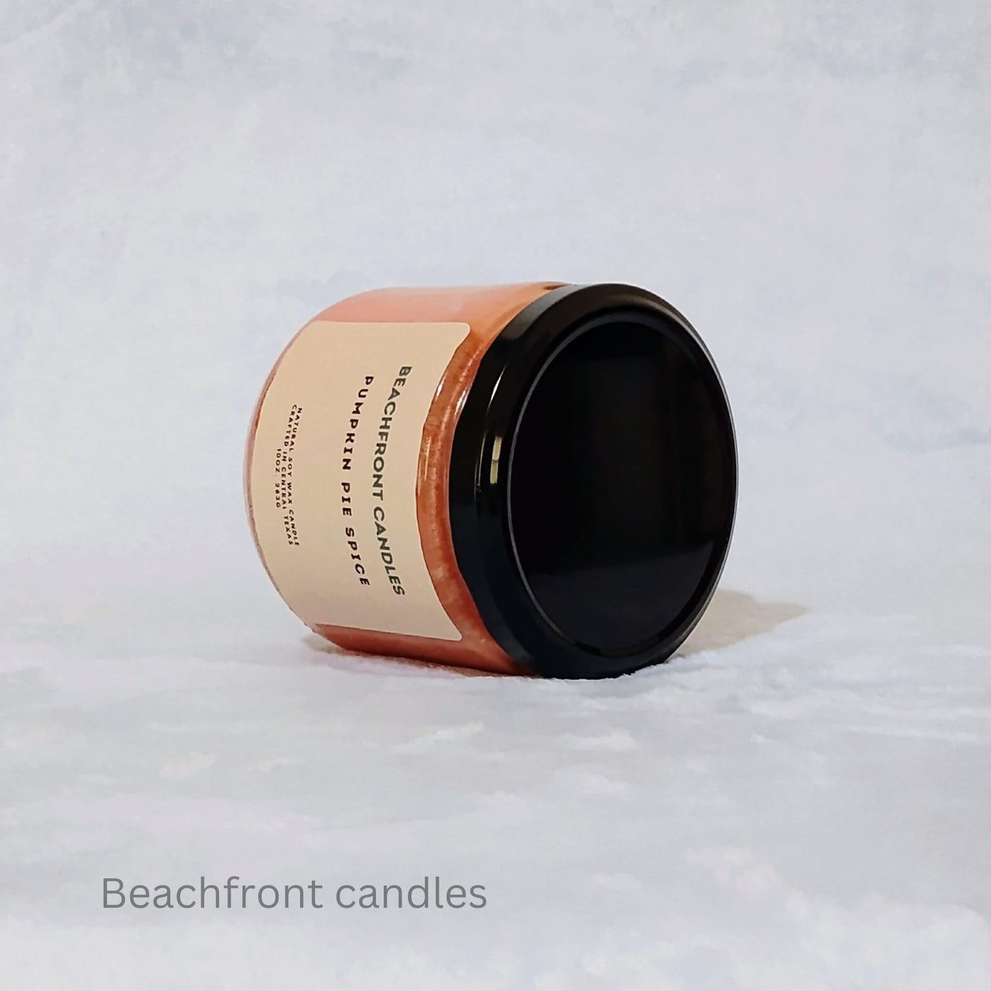 Beachfront Candle Scented Candle for Women - Aromatherapy Stress Relief Soy Wax Fragrance Candle with 65+ Hour Burn, Perfect Scented Jar Candle for Home, Men & Women (Pumpkin Pie Spice)