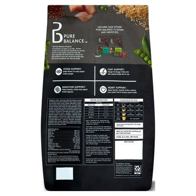 Chicken & Brown Rice Recipe Dry Dog Food - Added Vitamins, Minerals, and Other Trace Nutrients - Support Healthy Skin and Coat - 15 lbs