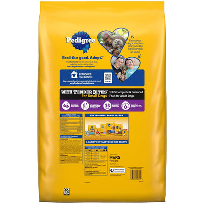 Tender Bites Chicken and Steak Dry Dog Food - Enriched with Omega 6 Fatty Acid and Zinc - Help Nourish Healthy Skin and Coat - 14 lb Bag