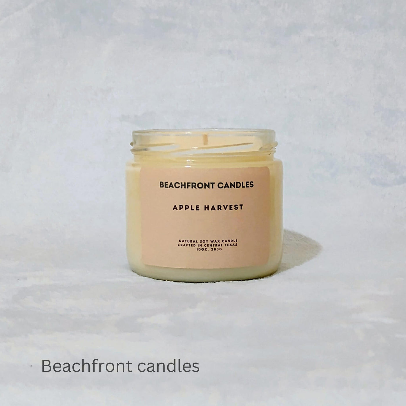 Beachfront Candle Scented Candle for Women - Aromatherapy Stress Relief Soy Wax Fragrance Candle with 65+ Hour Burn, Perfect Scented Jar Candle for Home, Men & Women (Apple Harvest)