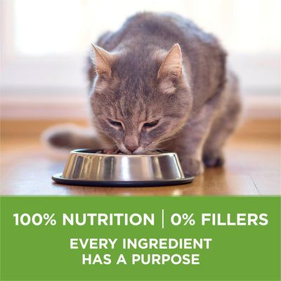 Dry Cat Food with Turkey Flavor - Low Fat, Weight Control Indoor Dry Cat Food - 100 Percent Complete and Balanced Nutrition - Made Without Corn, Wheat or Soy - 3.5 lb Bag