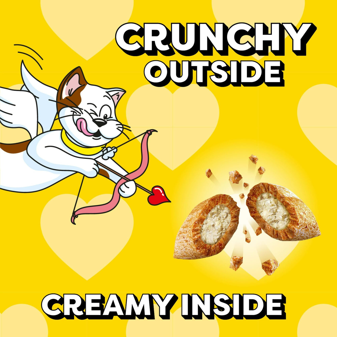 Classic Shrimpy Shrimp Flavor Limited Edition Valentine’S Day Cat Treats - Crunchy Outside Soft Inside - 16 Oz Tub