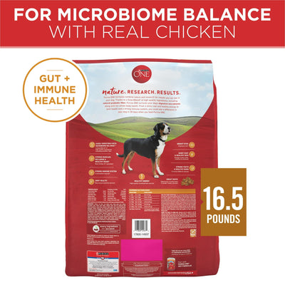 Trase A Dry Dog Food for Adult Dogs High Protein - Real Chicken & Rice - High Protein Helps to Support Strong Muscles - 16.5 lb Bag