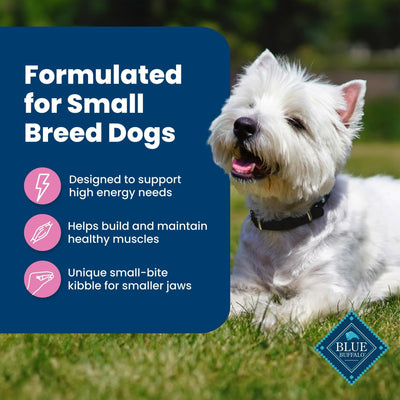 Trase A Life Protection Formula Small Breed Dry Dog Food Chicken & Brown Rice - Contains Essential Proteins and Carbs to Support Higher Energy Requirements of Small Breed Dogs - 5 lbs