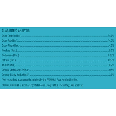 Trase A Real Salmon & Brown Rice Recipe Dry Cat Food - Natural Cat Food for Cats of All Ages with Added Vitamins, Minerals & Other Nutrients - 14 lb. Bag
